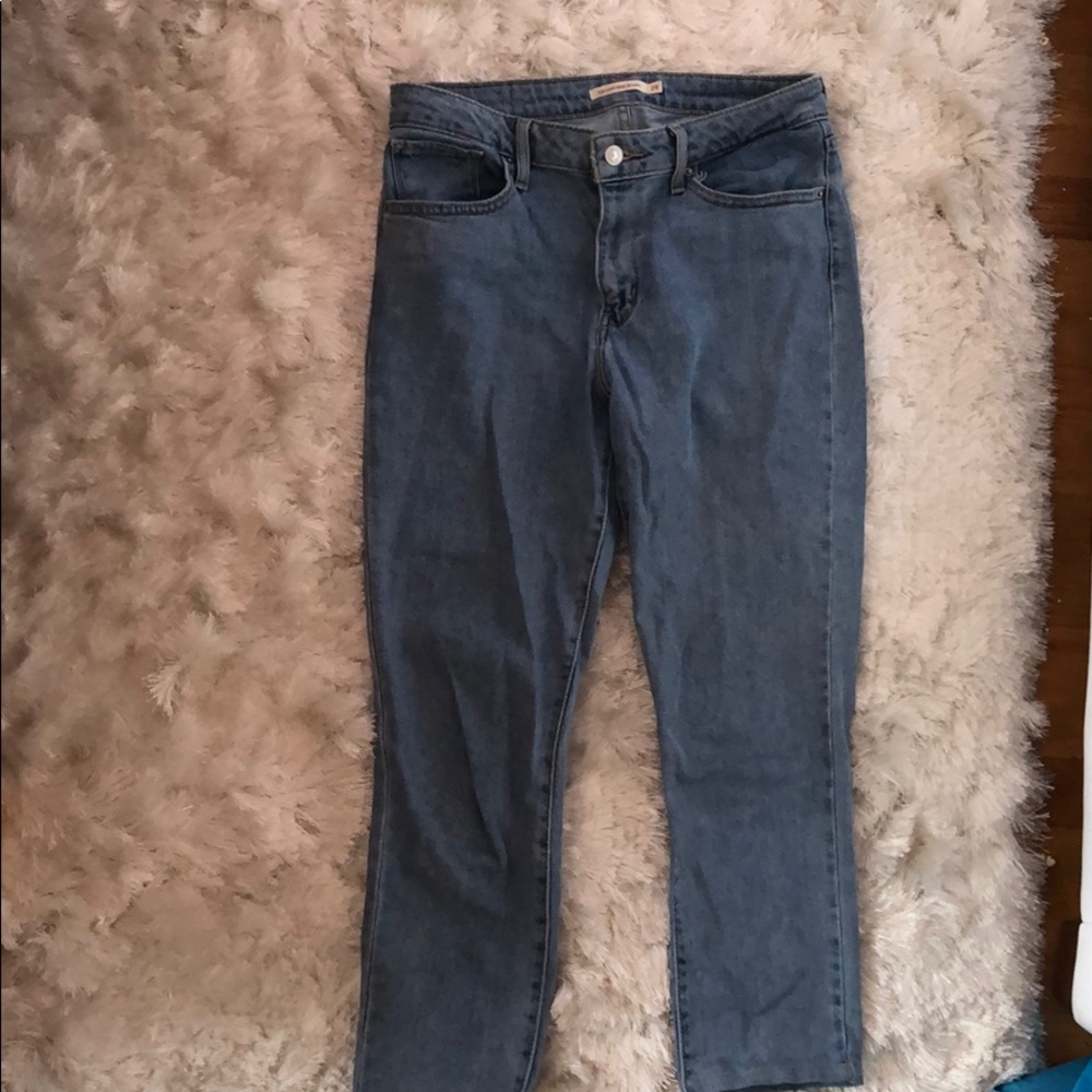 Levi skinny jeans. No longer fit me.
